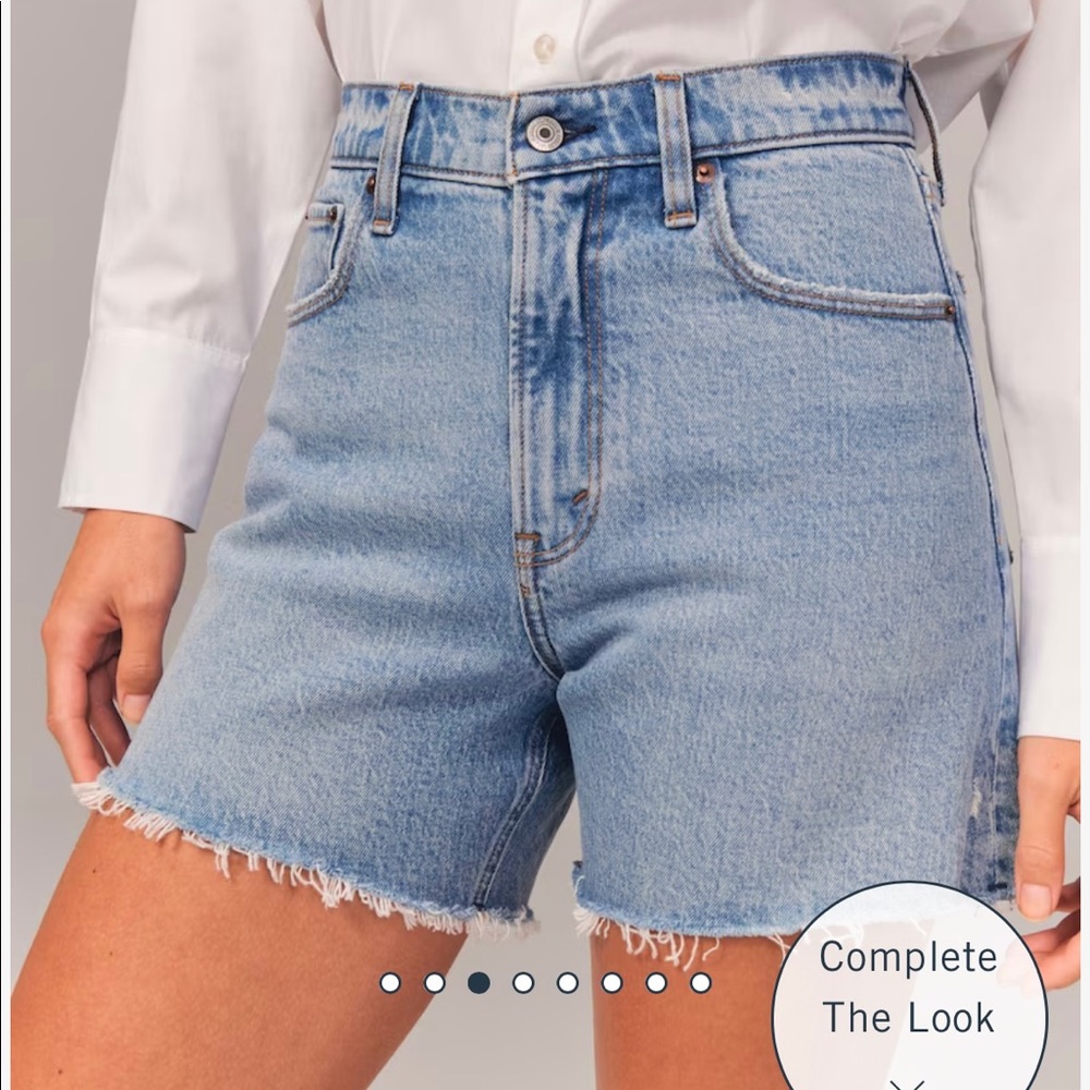 High rise dad shorts Abercrombie size 29 (8)
